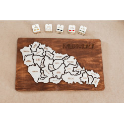 Drvena slagalica Međimurje